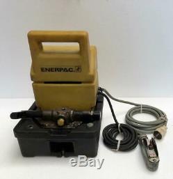 Enerpac Puj1200e Electric Hydraulic Pump/power Pack 700 Bar/10,000 Ps 220v(2) Uu