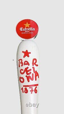 Estrella Damm Barcelona beer Pump / Font / Tap Bar Pub Mancave Ltd Ed 115/200