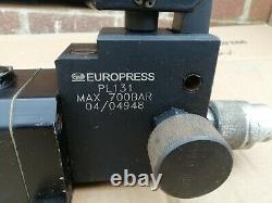 Europress PL131 Light Weight Manual Hydraulic Hand Pump 700 BAR