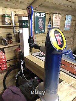 Fosters Beer Tap/Pump Full Set Up Mobile Bar Man Cave Outside Bar
