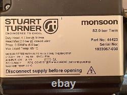 Fully Serviced Stuart Turner Monsoon 2 Bar Twin Shower Pump Positive 46415 3