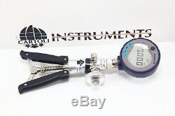 GE Druck PV211 Hydraulic Hand Pump 600 Psi/ 40 Bar with DPI 104 Digital manometer