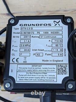 GRUNDFOS AMAZON Shower Pump Model 96788173 3.0 Bar