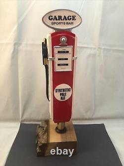 Garage Sports Bar Synthetic Pale Ale Beer Tap Handle Figural Gas Pump Tap Handle