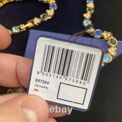 Genuine Swarovski Heart Set necklace, bracelet, Clip On Earrings