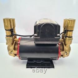 Grundfos Amazon STP-4.0 B Brass Twin Heavy Duty 4.0 Bar Shower Pump 96787471