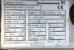 Grundfos Max-E Boost 5.0 Bar Pressure Booster Pump Set 240V #1664