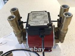 Grundfos Twin Brass Positive 2.0Bar Shower Pump 96787462 STP-2.0B W19517