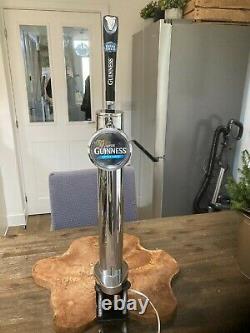 Guinness Chrome Beer pump bar font man cave bar