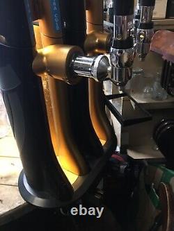 Guinness Dual Beer Pump Tap Extra Cold Double Font for Home Bar Mancave Pub RARE