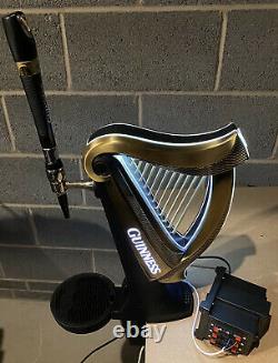 Guinness Harp Light Up Font With 24v Transformer. Great For Home Bar Or Man Cave