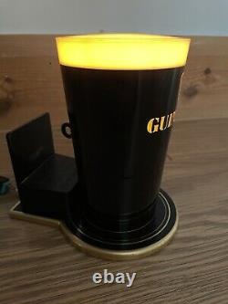 Guinness Illuminated Bar Top Pub Pump Font Sign Advertising Light Rare STUNNING