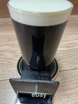 Guinness Illuminated Bar Top Pub Pump Font Sign Advertising Light Rare STUNNING