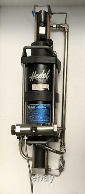 Haskel Agt-62/152h Air Driven Non-lubricated Two Stage Gas Booster 1724 Bar Out