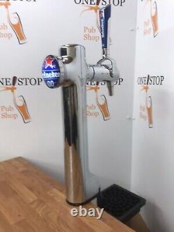 Heineken 0 Beer Pump/font Tap And Handle Home Bar Pub Beer Pump