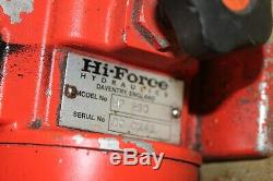 Hi Force HP230 Hydraulic Hand Pump 2 Stage c/w Gauge 10,000 PSI 700 bar