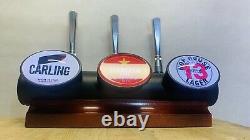 Home bar 3 tap Beer Pump / Garden Bar / Man Cave / Beer Font / Beer Tap