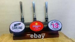 Home bar 3 tap Beer Pump / Garden Bar / Man Cave / Beer Font / Beer Tap