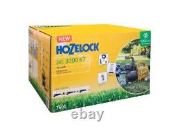 Hozelock 7606 240V Garden Jet Pump 600W 3.5Bar 3000L/hr Ready To Use Accessories