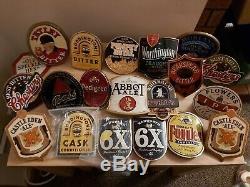 Huge collection of 20x Pub Bar Beer engine Pump Clips Job Lot, Bundle, all Metal
