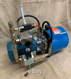 Hydraulic pump Power Pack 0.55kw 70bar 1-phase 240v