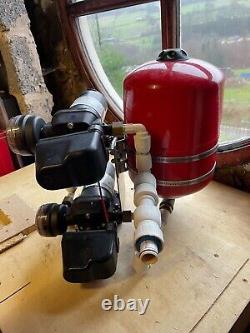 Jabsco Water Twinpump system 12V accumulator 1.5bar Used, briefly