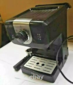 KRUPS XP3208 15-Bar Pump Espresso & Cappuccino Coffee Maker 1.5L- Black
