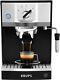 KRUPS XP5620 15-Bar Pump Espresso Machine with Precise Tamp Technology, Black
