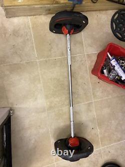 Les Mills Body Pump Bar And 2x 10kg Weights 2x 5kg