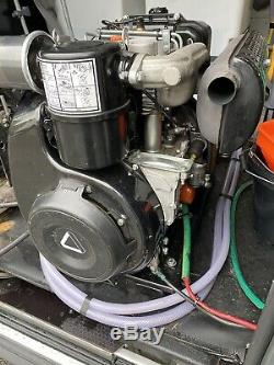 Lombardini Diesel Pressure Washer With Hawk Pump 200bar 30-36lpm