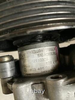 Mercedes ml400 power steering pump 128 bar 0034660201 genuine w163 400 cdi 2004
