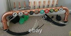 Multi 10 Tap Beer Pump Home Bar Man Cave Pub