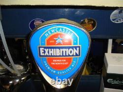 NEWCASTLE EXHIBITION ALE Branded Dispense Font / Home Bar Pump