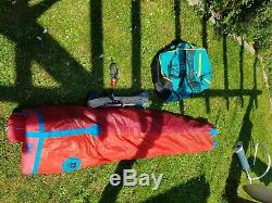 North Rebel 2015 12m kite with bar and pump