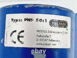 PRESSOL PNP 501 Pneumatic Grease Pump 400 Bar / 5800 psi for 20 kg Pail