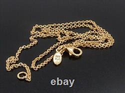 Pandora Gold Chain Necklace 14k Yellow Gold Cable 550110-42