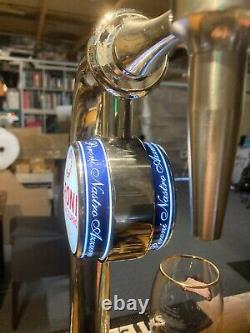 Peroni Nastro Azzuro beer pump bar font
