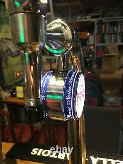 Peroni Nastro Azzuro beer pump bar font with light transformer included