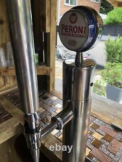 Peroni Pump Full Set Up Outside Bar Man Cave Mobile Bar Garden Bar