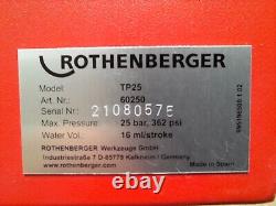 Rothenberger 60250 Tp25 Pressure Testing Pump, 25 Bar
