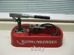 Rothenberger RP 30 RP30 6.1130 61130 0-30 Bar 440PSI Pressure Test Testing Pump