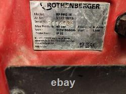 Rothenberger RP PRO III 3 CORDED 110V 1300W 40 BAR ELECTRIC PRESSURE TEST PUMP