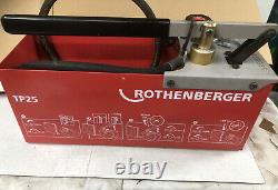 Rothenberger TP 25 Hydrostatic Test Pump 25 Bar