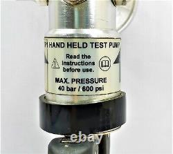 SIKA Hand Held Hydraulic Pressure Calibrator Test Pump Max. P. 40 Bar / 600 PSI