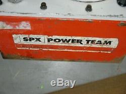 SPX Power Team PE554PT D Electric Portable Hydraulic Pump 10,000PSI/700Bar