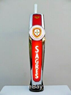 Sagres Beer Pump Bar Top Sagres Lager Pump