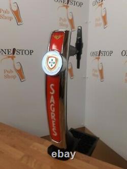 Sagres Portuguese Lager Beer Pump/font Tap And Handle Home Bar Pub
