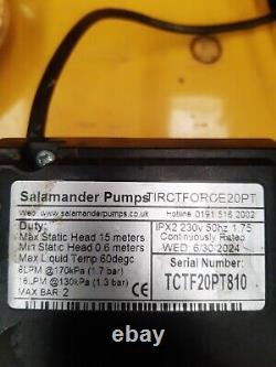 Salamander CTFORCE30TU 3.0 Bar Twin Universal House Shower Pump