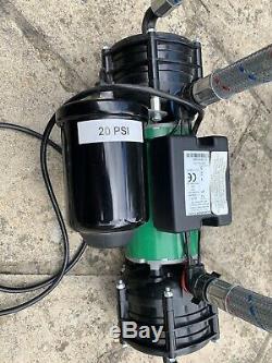Salamander ESP100 CPV Centrifugal 3.0 Bar Twin Negative Head Shower Pump