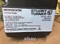 Stuart Turner 46413 Monsoon Universal 3.0 Bar Single Pump for Showers, Bathrooms
